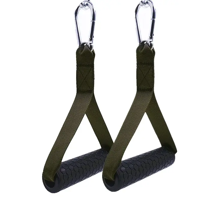 Attache cable musculation equipement Poignée de gymnastique antidérapante d-ring tirer la barre