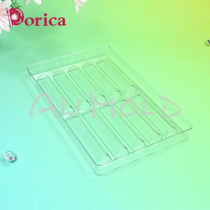 Moule de barre de chocolat professionnel en plastique, crème au beurre, confiserie, bonbons, outil de décoration de gâteaux, pâtisserie, Dessert, ustensile de cuisson