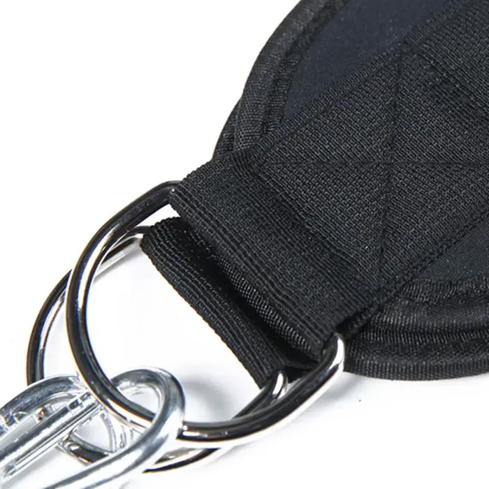 Ceinture côtelée lestée avec JODouble D-Ring, sangle de soutien dorsal, équipement de gymnastique à 