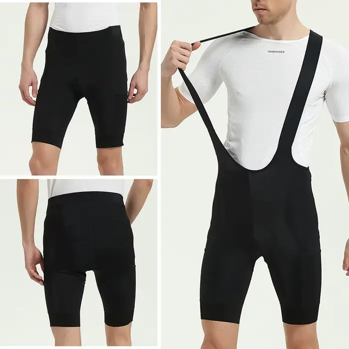 ThinkRider – cuissard de cyclisme pour hommes, avec coussinet belge, haut de gamme, respirant, moula