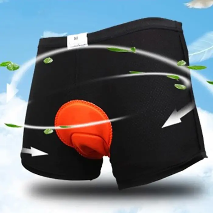 Sous-vêtements de cyclisme rembourrés 3D pour hommes et femmes, pantalon court respirant pour le vél