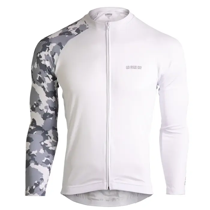 Go Rigo Go-Maillot de cyclisme à manches longues pour homme