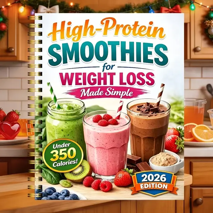 Recette de smoothie riche en protéines, incluant des formules simples et un plan pratique sur 4 semaines, carnet de recettes de smoothies pour perdre du poids