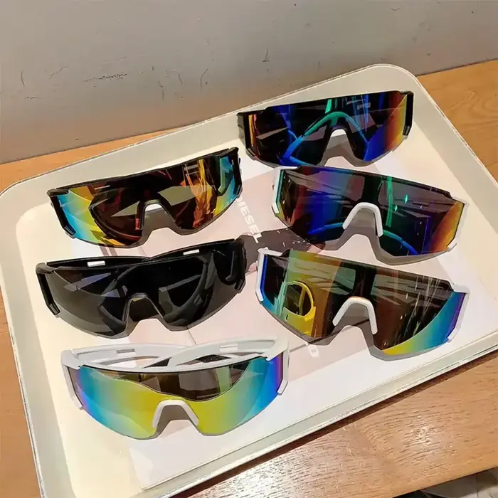 Lunettes de Sport lunettes de ski lunettes de soleil de cyclisme en plein air femmes pour hommes marque lunettes de soleil populaire Punk ski coupe-vent nuances