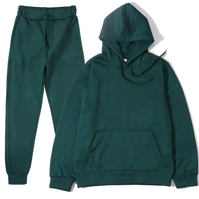 Combinaisons de sport pour hommes, survêtement à la mode, sweat à capuche + pantalon, ensemble deux