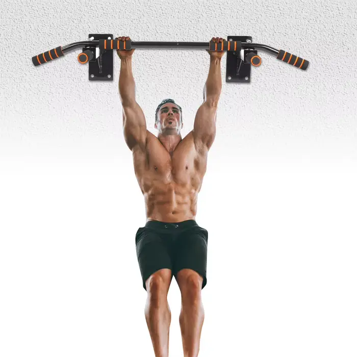 Barre de traction murale pour exercices de musculation