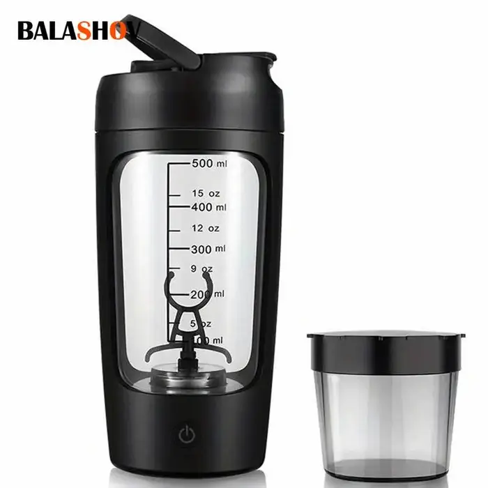 Tasse de mélange de poudre de protéines électrique de 500ML, Shaker automatique, mélangeur de boutei