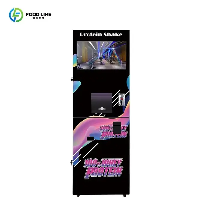 Distributeur automatique de protéines de lactosérum personnalisé, grande capacité d'eau, machine à s