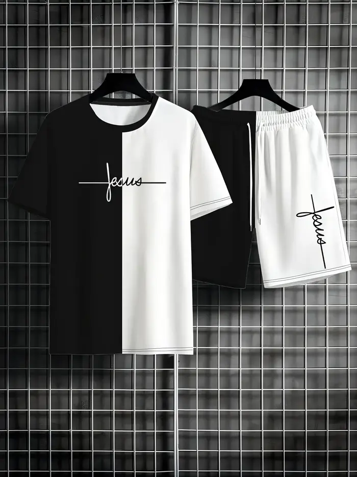 Nouvelle collection été 2025 : Ensemble décontracté et tendance pour homme, style jeune et dynamique