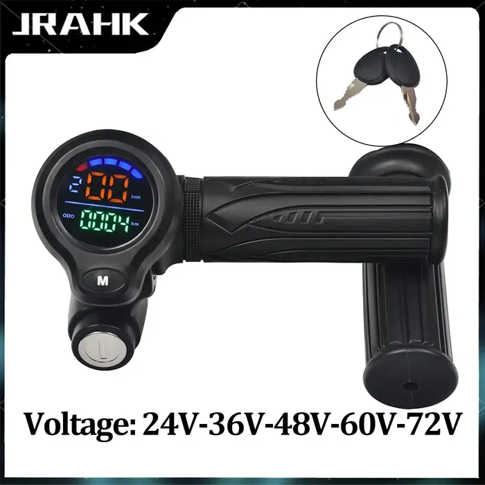 JRAHK vélo Scooter électrique accélérateur affichage Ebike