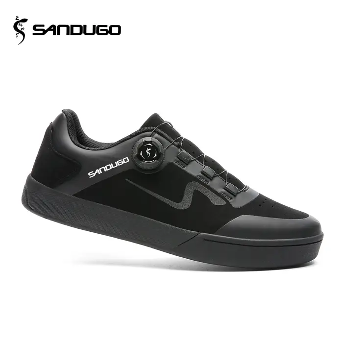 Chaussures de cyclisme pour hommes, vtt, descente, Enduro, chaussures de vélo de montagne, compatibl