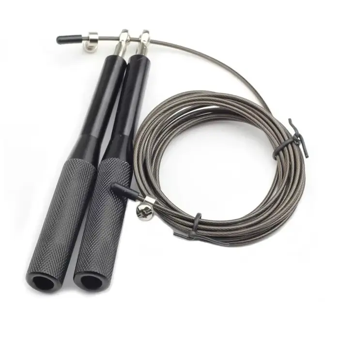 New Fitness Heavy Steel Wire Jump Rope for Crossfit Speed Training Box MMA Gym Exerciser Skipping