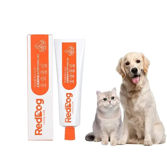 REDDOG Gel Nutritionnel Complément nutritionnel complet Renforce le physique POUR Chaton, Chat et Chien 58g 120g