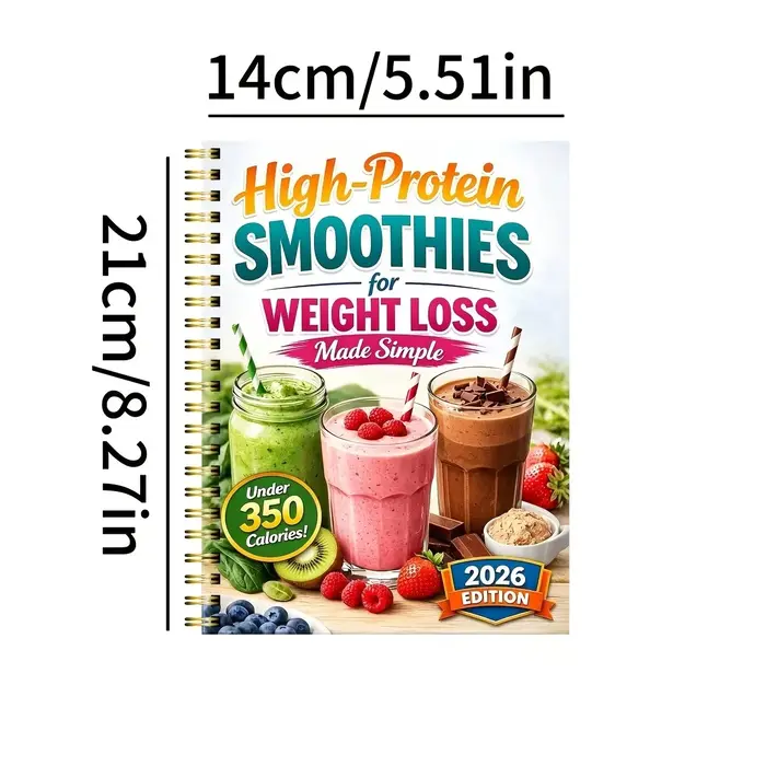 Recette de smoothie riche en protéines, incluant des formules simples et un plan pratique sur 4 semaines, carnet de recettes de smoothies pour perdre du poids