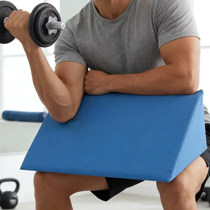 Coussin de banc Preacher Curl Pad pour haltères