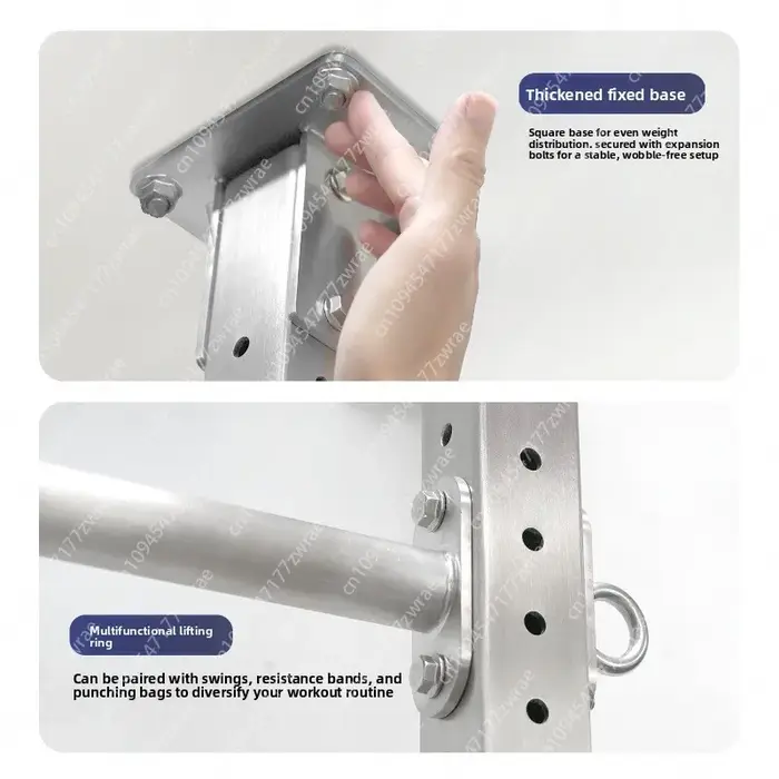 Machine de traction à barre unique pour plafond en acier inoxydable