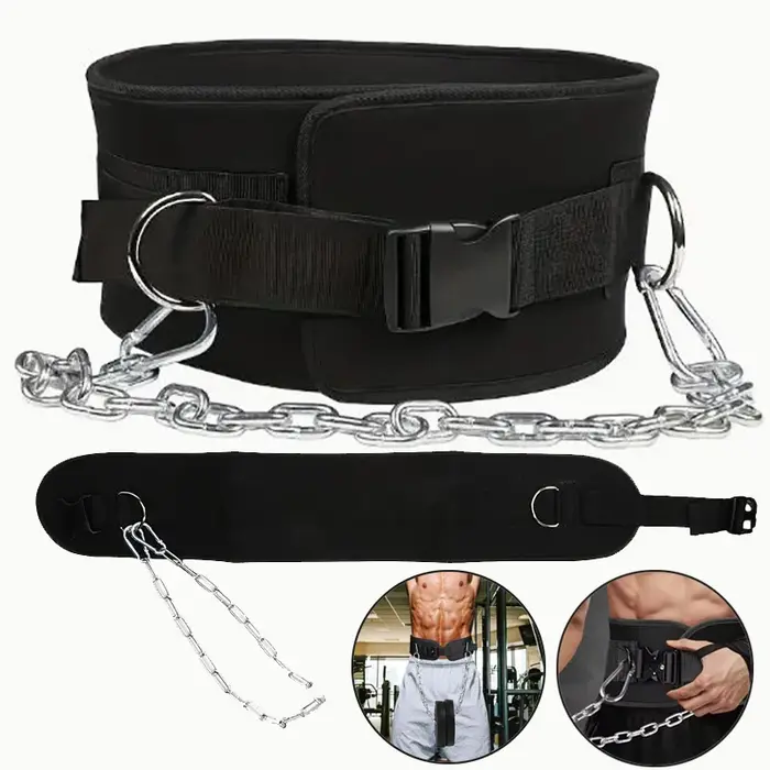 Ceinture lestée pour entraînement en salle, pour tractions sur barre simple et double, ceinture de musculation, entraînement de force, unisexe