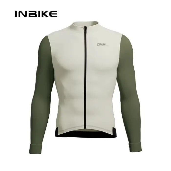 INBIKE hiver vestes de cyclisme pour hommes thermique polaire vélo maillot pour temps froid équitation coupe-vent