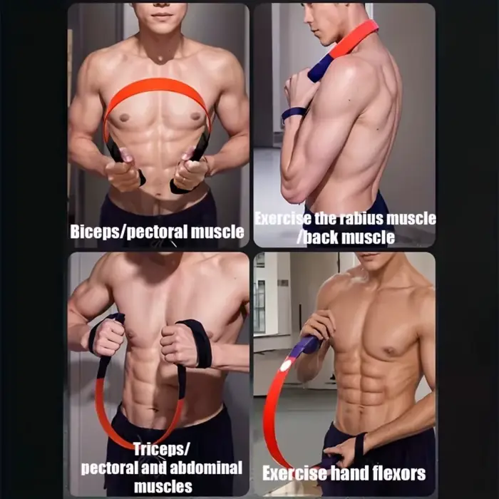 Barre de résistance Fitness Power Bar pour l'entraînement des pectoraux