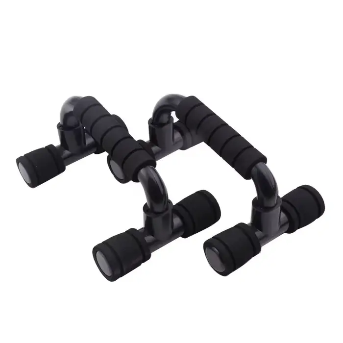 1 paire de barres de musculation ergonomiques pour hommes - Supports d'entraînement de force portables antidérapants