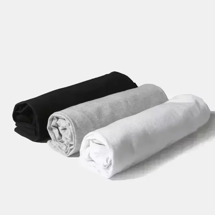 T-shirt en coton KBG pour hommes, style fitness, streetwear, blanc