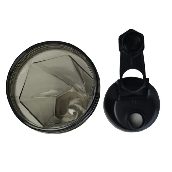 Bouteille mélangeuse vortex de 600 ml pour les shakes protéinés