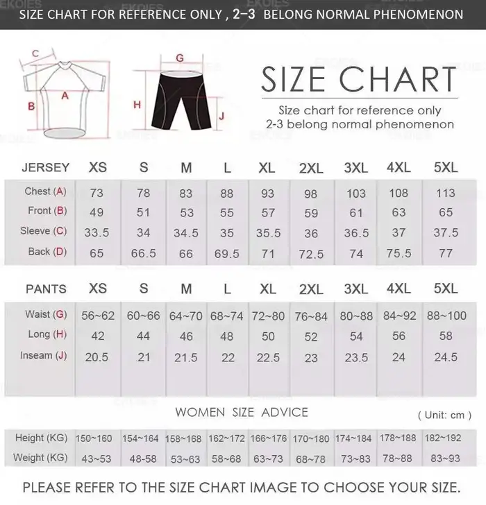 Vêtements de cyclisme pour femmes