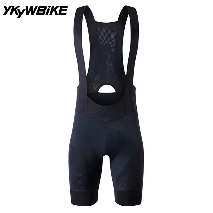YKYWBIKE cuissard à bretelles de cyclisme hommes vêtements de plein air vélo Ride 6 heures rembourré