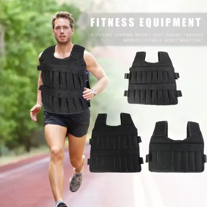 Gilet de poids de chargement de 3 à 50 kg