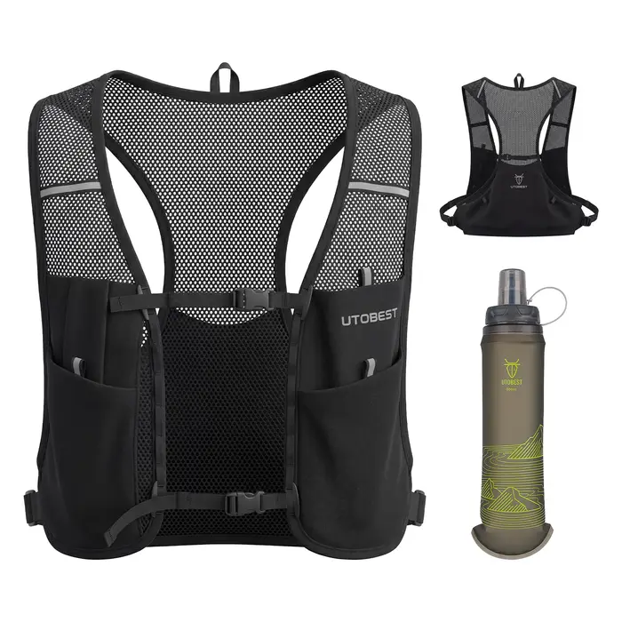 UTOBEST UTR112 Gilet de course sur sentier Pack d'hydratation ultra léger