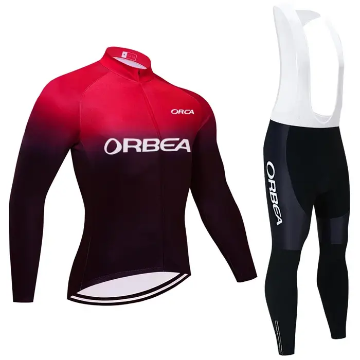 Ensemble de vêtements de cyclisme pour l'hiver