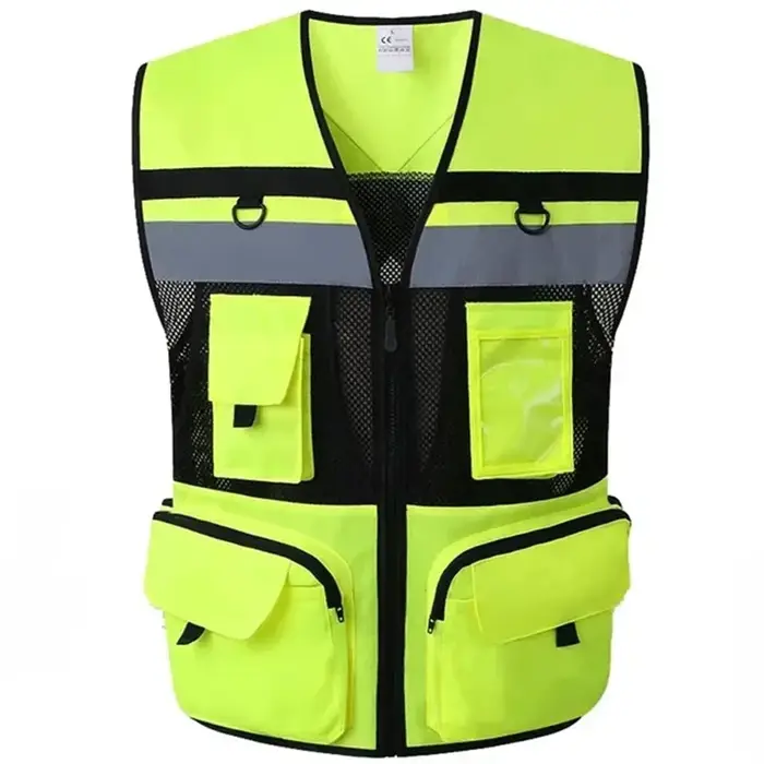 Gilet de sécurité haute visibilité avec Logo personnalisé