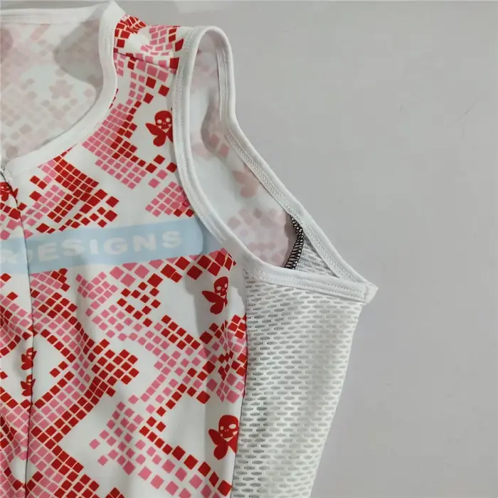 TriDuvet-Maillot de cyclisme sans manches pour femme
