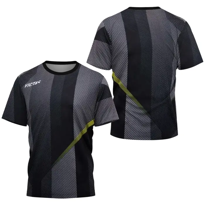 T-shirt pour homme, vêtements de sport de tennis de table