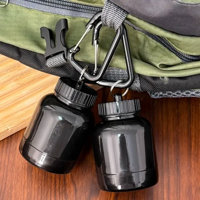 Conteneur de poudre de protéines de voyage