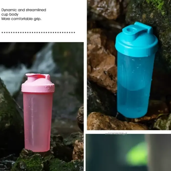Shaker à protéines Portable 400ml/600ml