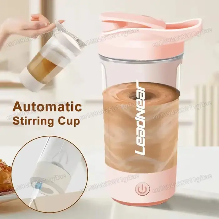 Nouveau 650 ml USB électrique Portable protéine de lactosérum Shaker bouteille entièrement automatique tasse d'agitation Rechargeable salle de sport BA gratuit mélange de Cocktail