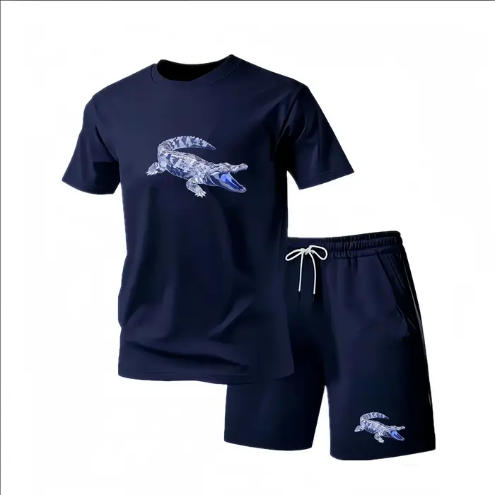 Nouvel ensemble de sport d'été pour homme : survêtement deux pièces tendance