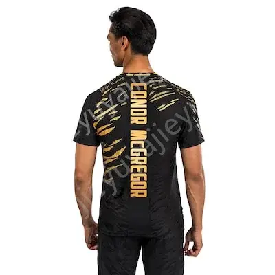 2025 nouveau T-shirt d'entraînement de boxe d'été confortable, respirant, haut à séchage rapide Matc