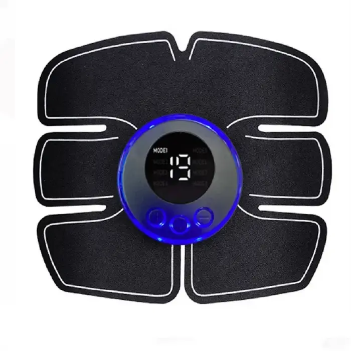 Stimulateur musculaire Abdominal Fitness ABS bras patchs d'entraînement Instrument d'exercice muscul