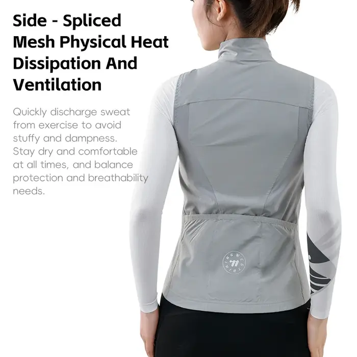 WEST BIKING – gilet de cyclisme coupe-vent