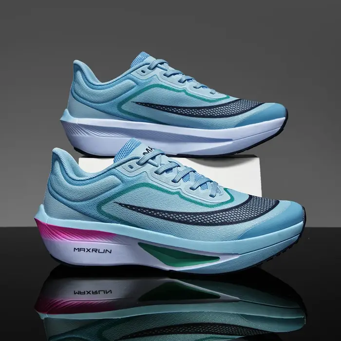 Chaussures de course pour hommes automne respirant Marathon professionnel léger baskets plat confortable