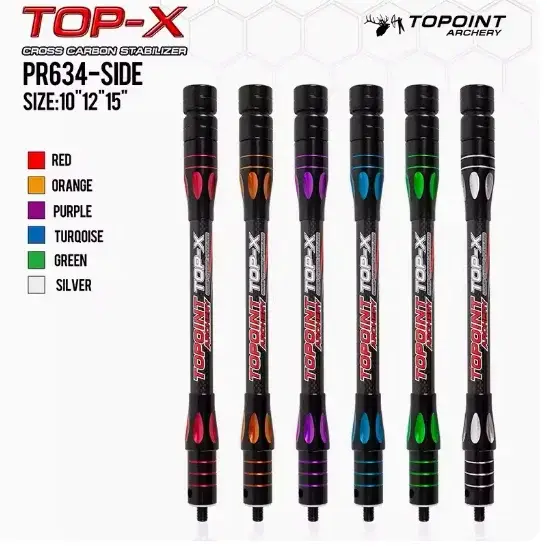 Topoint-Stabilisateur d'arc classique 3K Pure Carbon Fiber Balance