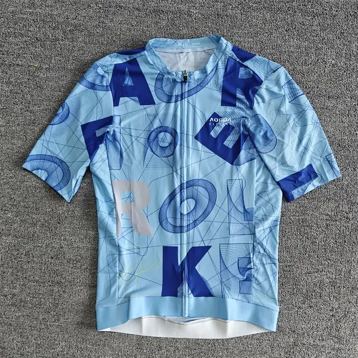 Aogda-Maillot de cyclisme Pro Team Areo, chemises de cyclisme respirantes à séchage rapide, maillot 