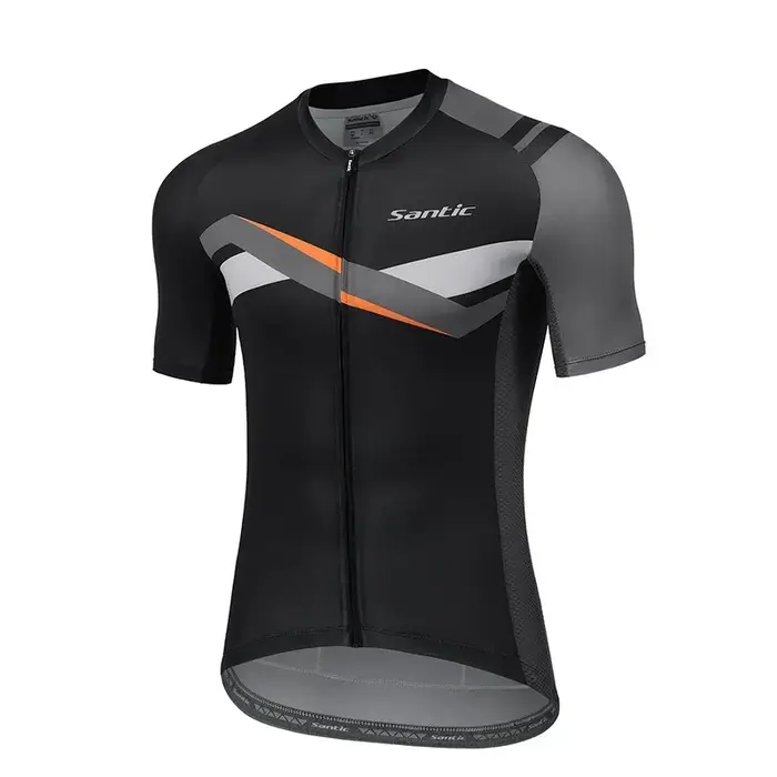 Santic – maillot de cyclisme pour hommes, respirant, séchage rapide, vêtements de vélo, manches cour
