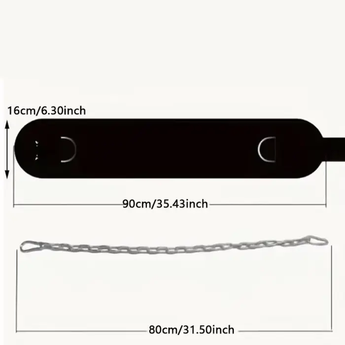 Ceinture de musculation lestée pour barres horizontales parallèles d'intérieur