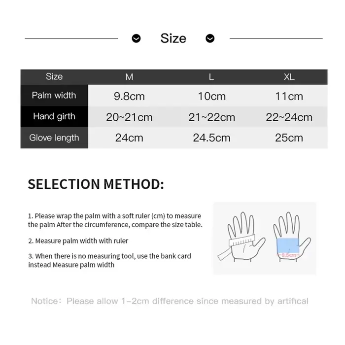 Automne hiver gants de cyclisme en plein air salle de sport Fitness