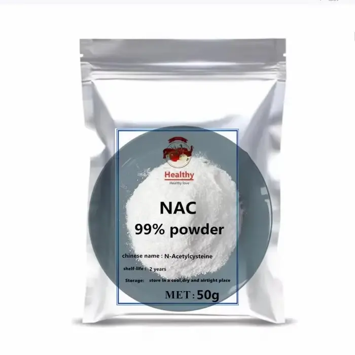 Poudre de NAC à 99 % de pureté – Emballage en sacs multicouches personnalisés spécialisés en usine pour une expédition