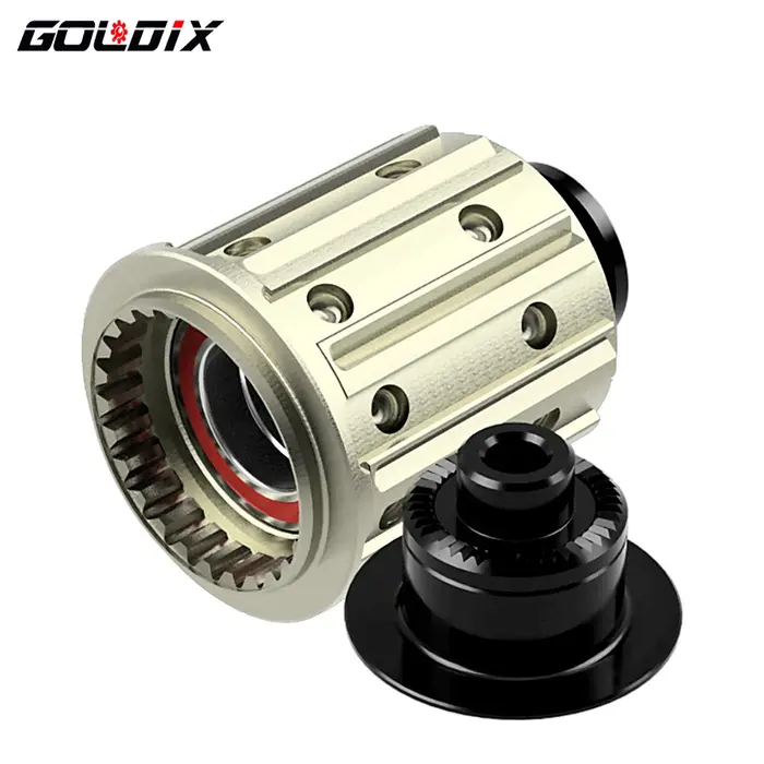 Adaptateur de moyeu de vélo GOLDIX avec embout QR/THRU corps de moyeu de vélo HG/XD/MS pour moyeu li
