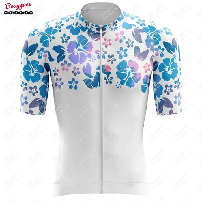 Maillot de cyclisme hommes haut de vélo vtt chemise